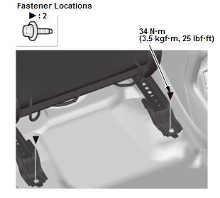 Seats - Service Information